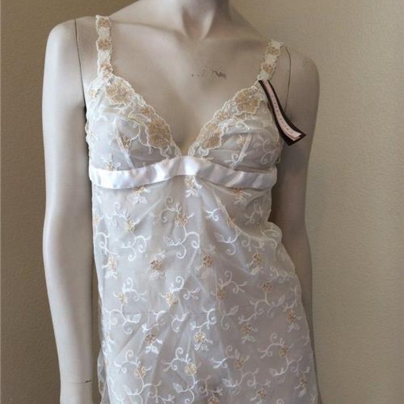 Simone Perele Other - Simone Perele Sheer Nightie Slip Chemise Small